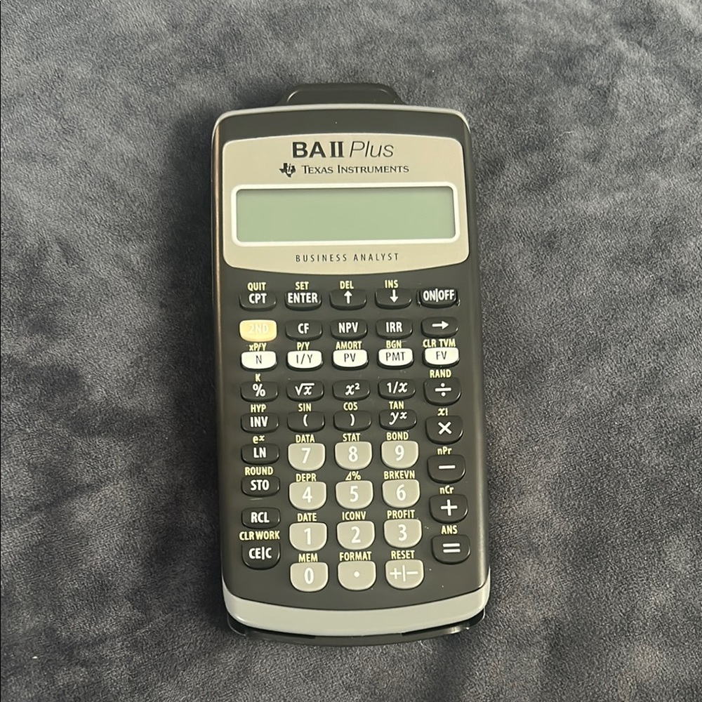 Texas Instruments Black Cell Phone Accessory